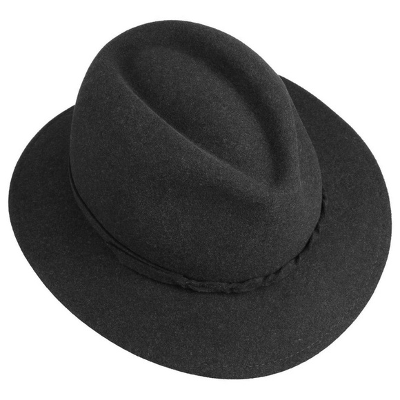 Boho Lightweight Wool Fedora Hat - Picture 1 of 3